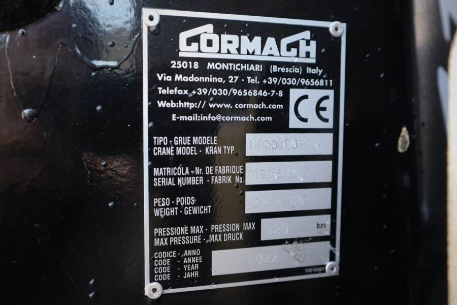 Вседорожный кран Cormach R540 B8X2 Scania 110000-E8F206 A.S.C, Diesel, Eur: фото 6