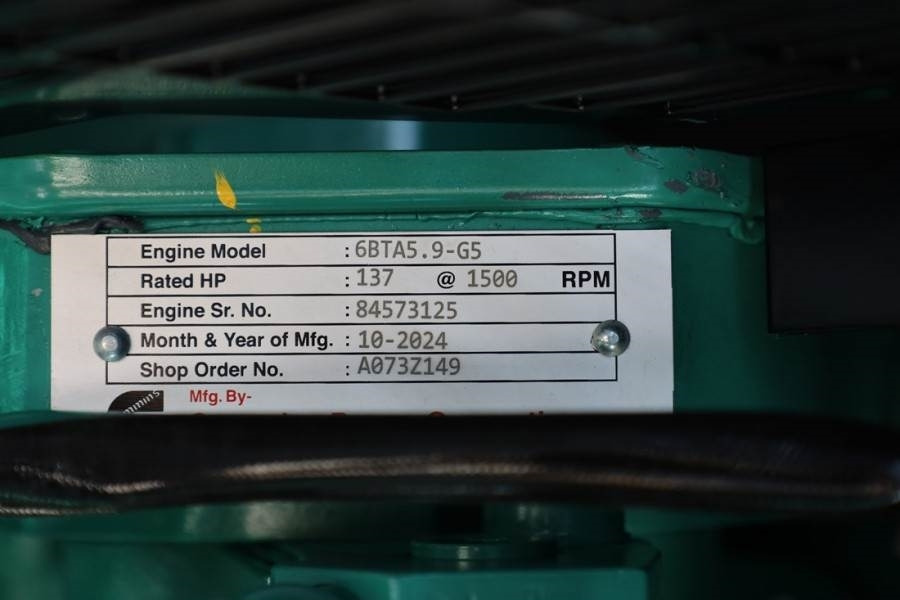Электрогенератор Cummins C110D5Q Declaration of Conformity, Diesel, 110kVA,: фото 17