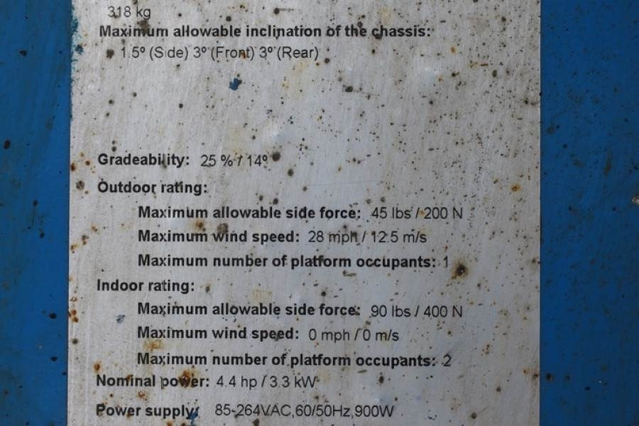 Ножничный подъемник Genie GS3246 Electric, Working Height 11.75 m, 318kg Cap: фото 7