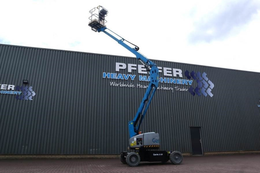 Коленчатый подъемник Genie Z-33/18 Electric, 12m Working Height, 5.6m Reach,: фото 9