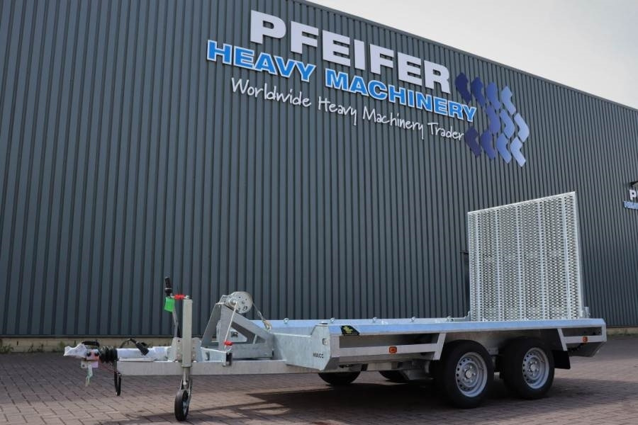 Hulco Terrax-2 3500kg 2 Axel Trailer, 2.770 kg Capacity, - Прицеп для спецтехники: фото 1 Hulco Terrax-2 3500kg 2 Axel Trailer, 2.770 kg Capacity, - Прицеп для спецтехники: фото 1