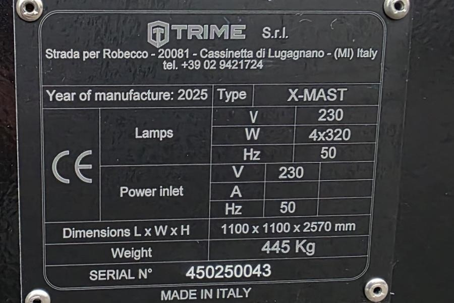 Осветительная мачта Trime X-Mast 4 × 320W LED Valid Inspection, *Guarantee!: фото 6 Осветительная мачта Trime X-Mast 4 × 320W LED Valid Inspection, *Guarantee!: фото 6