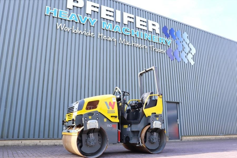 Wacker Neuson RD28-120 Diesel, Front And Rear Vibrating Smooth D - Дорожный каток: фото 1 Wacker Neuson RD28-120 Diesel, Front And Rear Vibrating Smooth D - Дорожный каток: фото 1