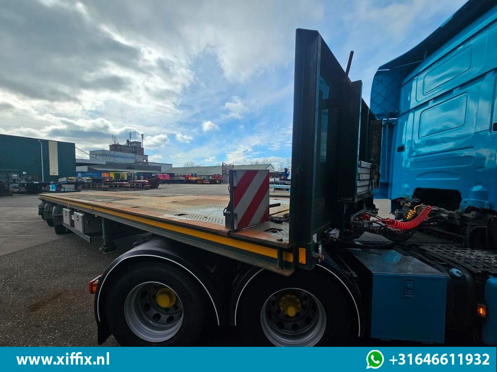 Полуприцеп бортовой/ Платформа Broshuis 3-ass. Vlakke uitschuifbare Mega oplegger / 3x gestuurd: фото 7 Полуприцеп бортовой/ Платформа Broshuis 3-ass. Vlakke uitschuifbare Mega oplegger / 3x gestuurd: фото 7