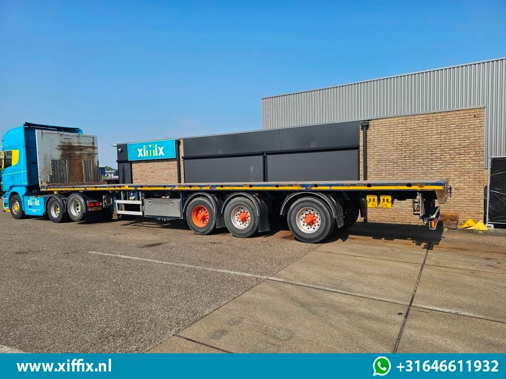 Полуприцеп бортовой/ Платформа Doll 3-ass. Vlakke uitschuifbare oplegger / Naloop gestuurd: фото 8