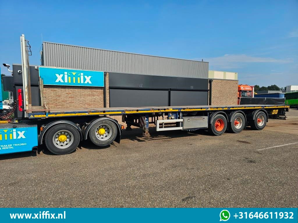 Полуприцеп бортовой/ Платформа Doll 3-ass. Vlakke uitschuifbare oplegger / Naloop gestuurd: фото 6