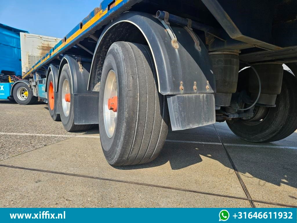 Полуприцеп бортовой/ Платформа Doll 3-ass. Vlakke uitschuifbare oplegger / Naloop gestuurd: фото 10