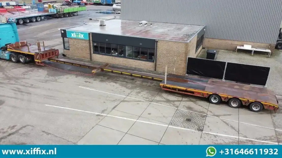 Faymonville 3-ass. dubbel 2x uitschuifbare Semi-Dieplader / 3x gestuurd / 13607  - Низкорамный полуприцеп: фото 1 Faymonville 3-ass. dubbel 2x uitschuifbare Semi-Dieplader / 3x gestuurd / 13607  - Низкорамный полуприцеп: фото 1