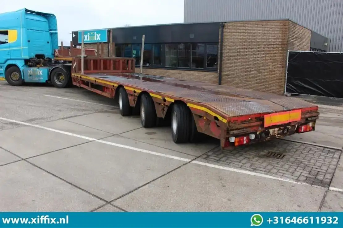 Faymonville 3-ass. dubbel 2x uitschuifbare Semi-Dieplader / 3x gestuurd / 13607  - Низкорамный полуприцеп: фото 4 Faymonville 3-ass. dubbel 2x uitschuifbare Semi-Dieplader / 3x gestuurd / 13607  - Низкорамный полуприцеп: фото 4