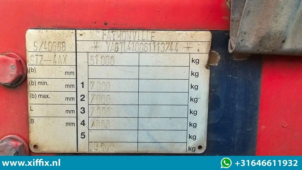 Низкорамный полуприцеп Faymonville 4-ass. Uitschuifbare semi dieplader / 78 cm. Hoog / 3x gestuurd: фото 15 Низкорамный полуприцеп Faymonville 4-ass. Uitschuifbare semi dieplader / 78 cm. Hoog / 3x gestuurd: фото 15