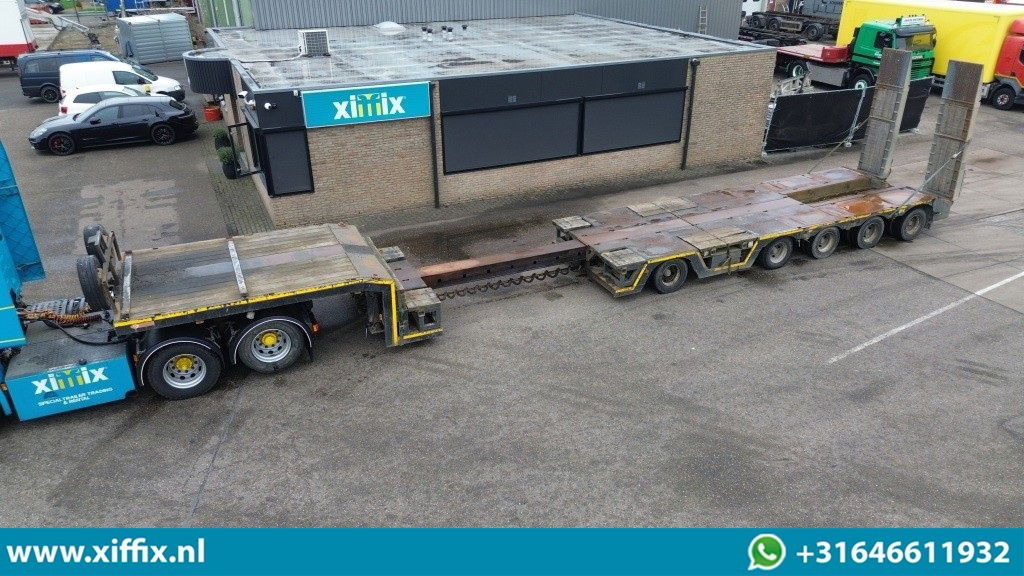 Lintrailers 5-ass. Uitschuifbare semi dieplader met hydr. Kleppen / 275 cm. Bree - Низкорамный полуприцеп: фото 1 Lintrailers 5-ass. Uitschuifbare semi dieplader met hydr. Kleppen / 275 cm. Bree - Низкорамный полуприцеп: фото 1