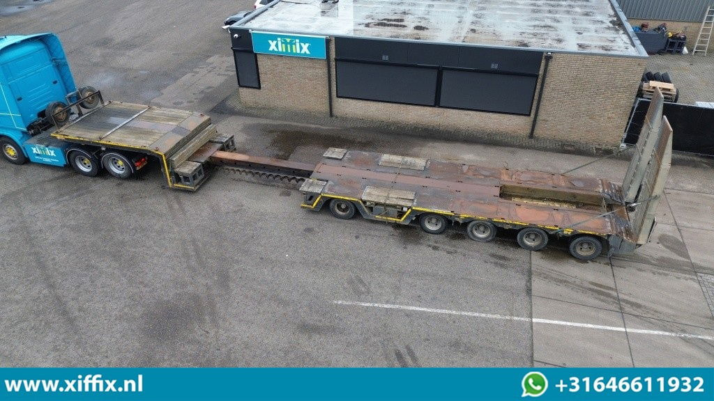 Lintrailers 5-ass. Uitschuifbare semi dieplader met hydr. Kleppen / 275 cm. Bree - Низкорамный полуприцеп: фото 2 Lintrailers 5-ass. Uitschuifbare semi dieplader met hydr. Kleppen / 275 cm. Bree - Низкорамный полуприцеп: фото 2