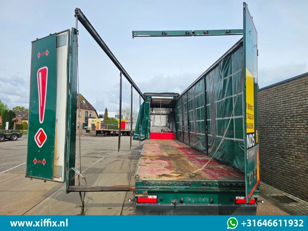 Низкорамный полуприцеп Meusburger 6-ass. Semi dieplader met elektrische huifopbouw / 3x naloop gestuurd: фото 10