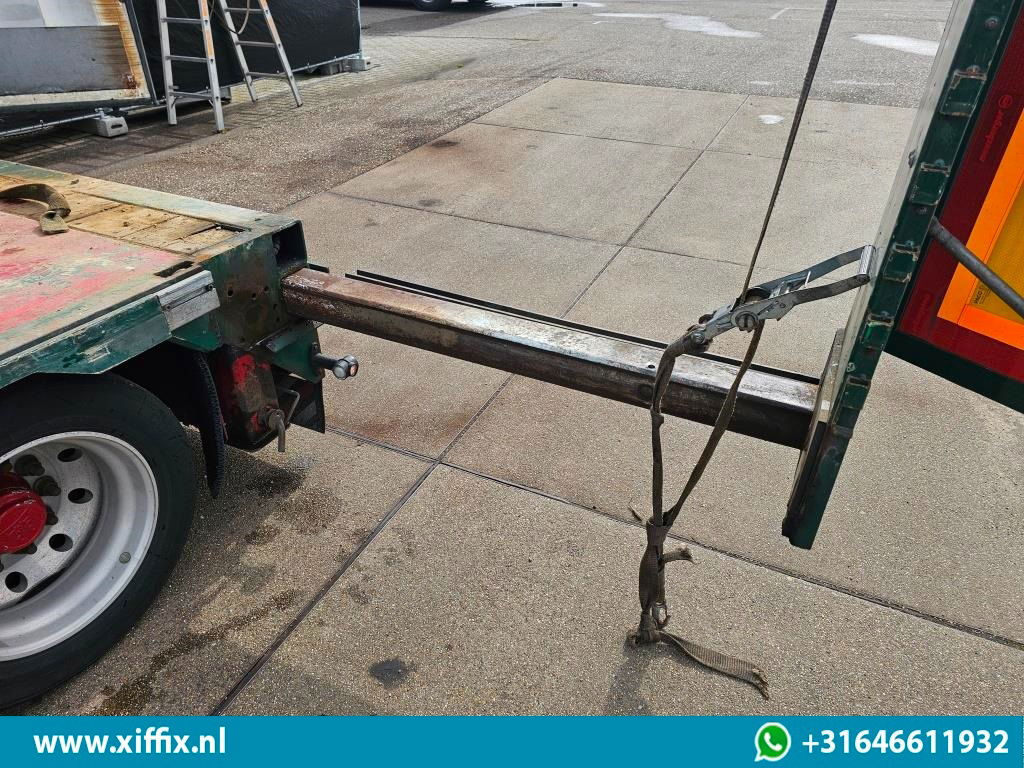 Низкорамный полуприцеп Meusburger 6-ass. Semi dieplader met elektrische huifopbouw / 3x naloop gestuurd: фото 8