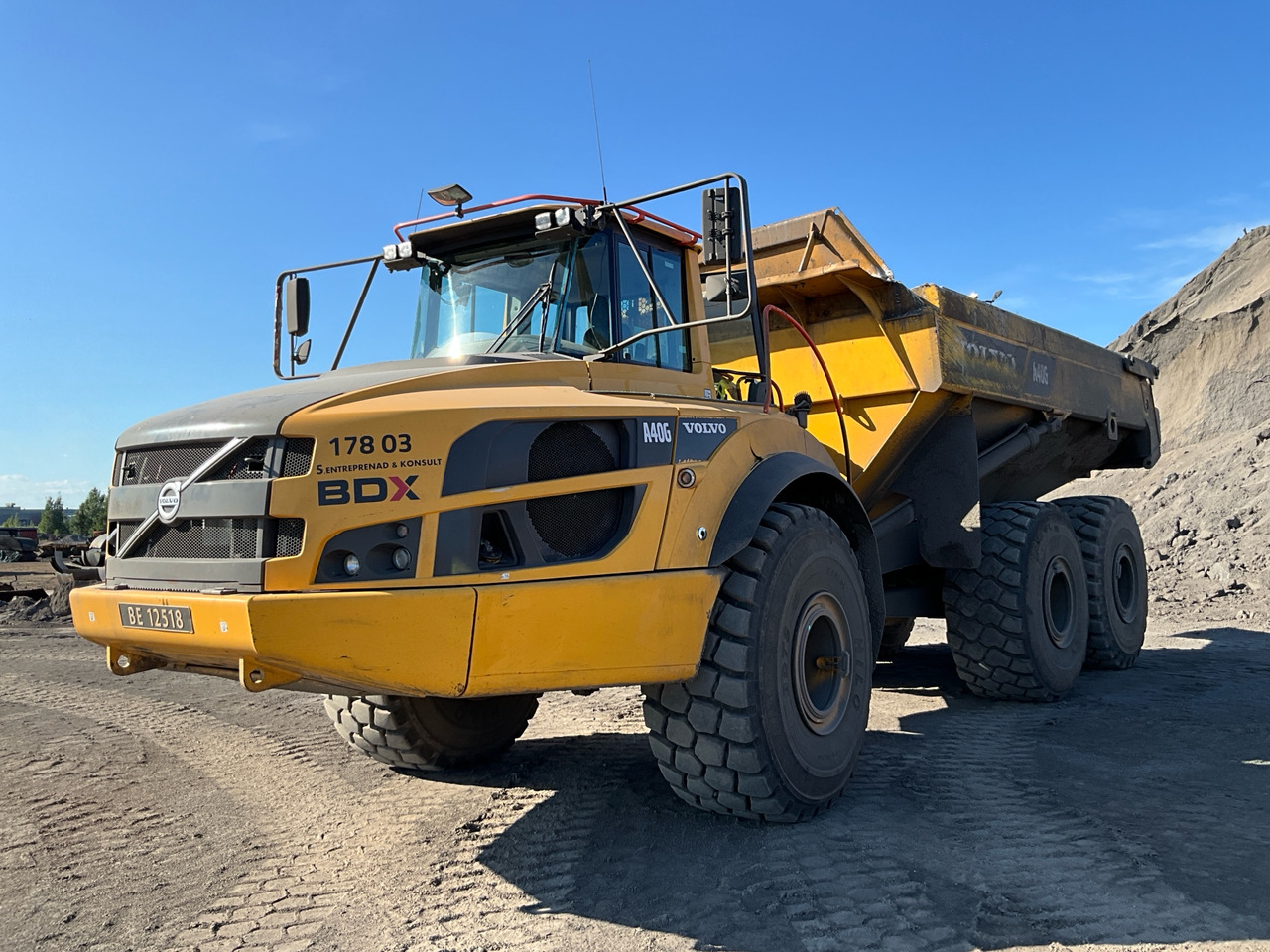Volvo A40G - Внедорожный самосвал: фото 1 Volvo A40G - Внедорожный самосвал: фото 1