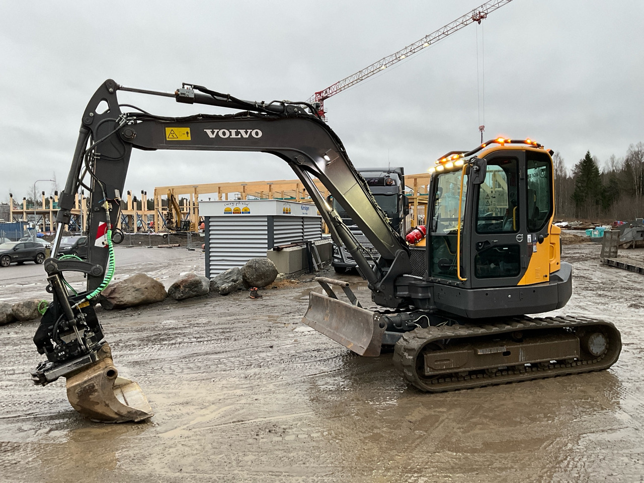 Volvo ECR88D - Экскаватор: фото 1 Volvo ECR88D - Экскаватор: фото 1