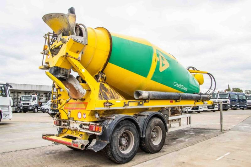 DE BUF BETON MIXER/MALAXEUR/MISCHER 10M3 - Полуприцеп бетоносмеситель: фото 3 DE BUF BETON MIXER/MALAXEUR/MISCHER 10M3 - Полуприцеп бетоносмеситель: фото 3