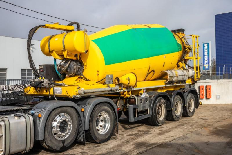 DE BUF BETON MIXER/MALAXEUR/MISCHER 12M3 - Полуприцеп бетоносмеситель: фото 1 DE BUF BETON MIXER/MALAXEUR/MISCHER 12M3 - Полуприцеп бетоносмеситель: фото 1