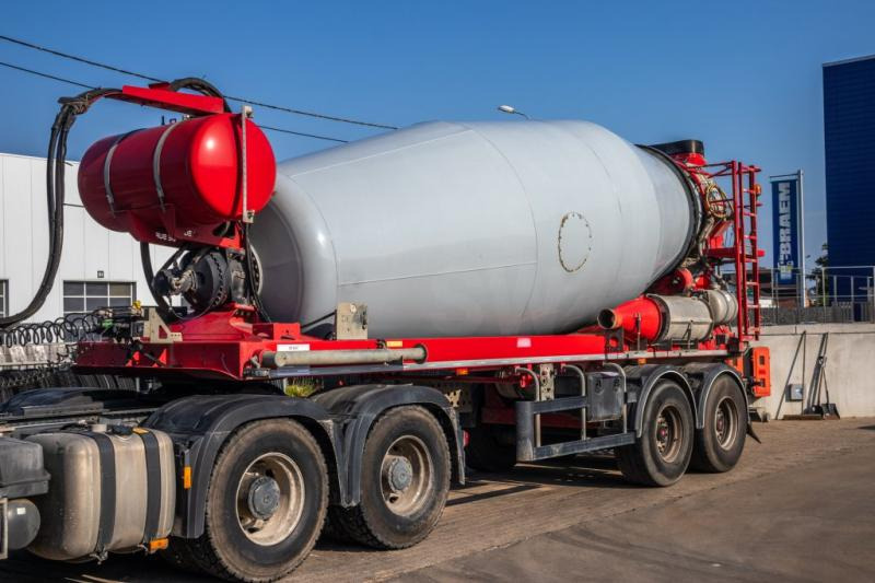 DE BUF BETON MIXER/MALAXEUR/MISCHER 12M3 - Полуприцеп бетоносмеситель: фото 1 DE BUF BETON MIXER/MALAXEUR/MISCHER 12M3 - Полуприцеп бетоносмеситель: фото 1