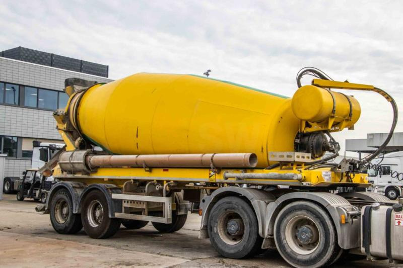 DE BUF BETON MIXER/MALAXEUR/MISCHER12M3 - Полуприцеп бетоносмеситель: фото 2 DE BUF BETON MIXER/MALAXEUR/MISCHER12M3 - Полуприцеп бетоносмеситель: фото 2
