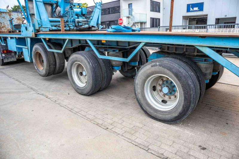 Полуприцеп бортовой/ Платформа Kennis KRAAN/CRANE/GRUE/KRAN - KENNIS 14 TON/M: фото 8