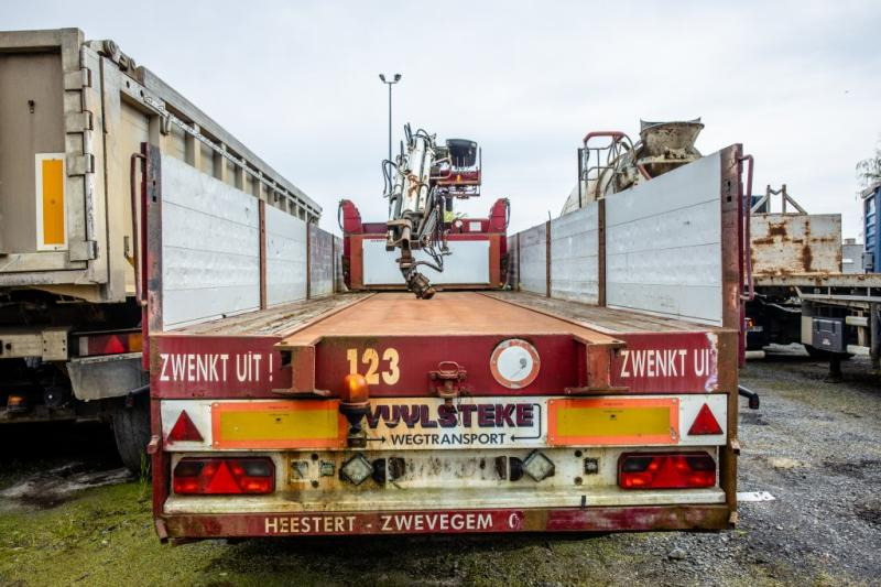 Kwb KRAAN/CRANE/GRUE/KRAN - KENNIS 16 TON/M(3xhydr.) - Полуприцеп бортовой/ Платформа: фото 2 Kwb KRAAN/CRANE/GRUE/KRAN - KENNIS 16 TON/M(3xhydr.) - Полуприцеп бортовой/ Платформа: фото 2