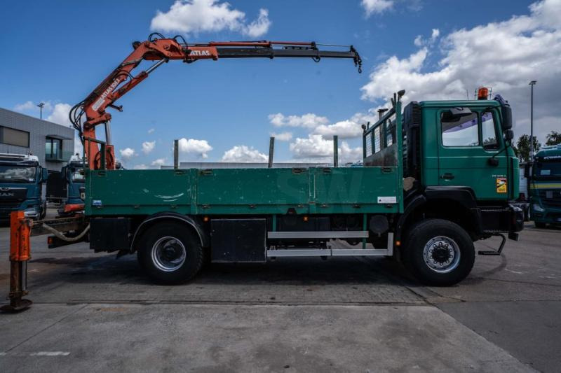 MAN FE 310A-4X4+ATLAS 105.1 A3 - Грузовик бортовой/ Платформа, Автоманипулятор: фото 3 MAN FE 310A-4X4+ATLAS 105.1 A3 - Грузовик бортовой/ Платформа, Автоманипулятор: фото 3