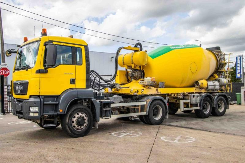 MAN TGS 18.360 BLS-4X4H+MIXER 10 m3 - Автобетоносмеситель: фото 1 MAN TGS 18.360 BLS-4X4H+MIXER 10 m3 - Автобетоносмеситель: фото 1