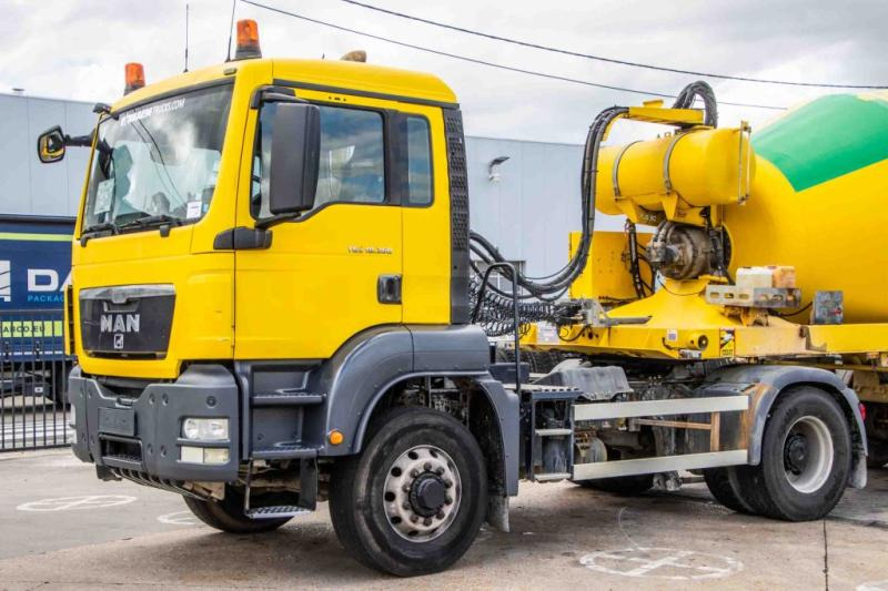 MAN TGS 18.360 BLS-4X4H+MIXER 10 m3 - Автобетоносмеситель: фото 5 MAN TGS 18.360 BLS-4X4H+MIXER 10 m3 - Автобетоносмеситель: фото 5