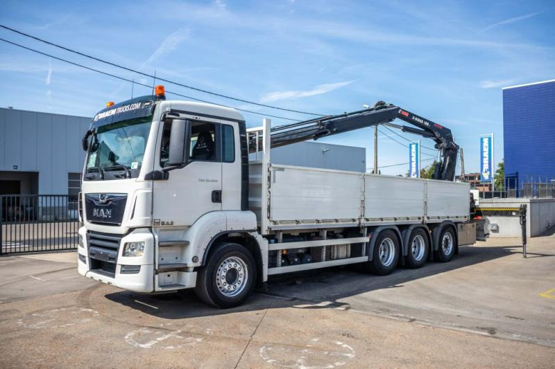 MAN TGS 35.420 BL-8x4-4+HIAB 188 E-2 - Грузовик бортовой/ Платформа, Автоманипулятор: фото 1 MAN TGS 35.420 BL-8x4-4+HIAB 188 E-2 - Грузовик бортовой/ Платформа, Автоманипулятор: фото 1