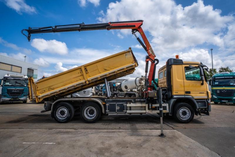 Mercedes ACTROS 2641-MP3-6x2-4+ PK 18 T/m/3XHydr. - Самосвал, Автоманипулятор: фото 3 Mercedes ACTROS 2641-MP3-6x2-4+ PK 18 T/m/3XHydr. - Самосвал, Автоманипулятор: фото 3