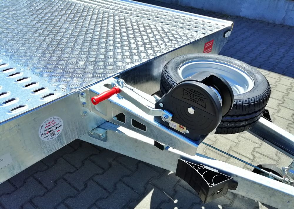 Besttrailers REBEL (Jupiter) 5,0 x2,1 2700 kg przyczepa ze skośnym fragmentem tylnym - Прицеп-автовоз: фото 5 Besttrailers REBEL (Jupiter) 5,0 x2,1 2700 kg przyczepa ze skośnym fragmentem tylnym - Прицеп-автовоз: фото 5