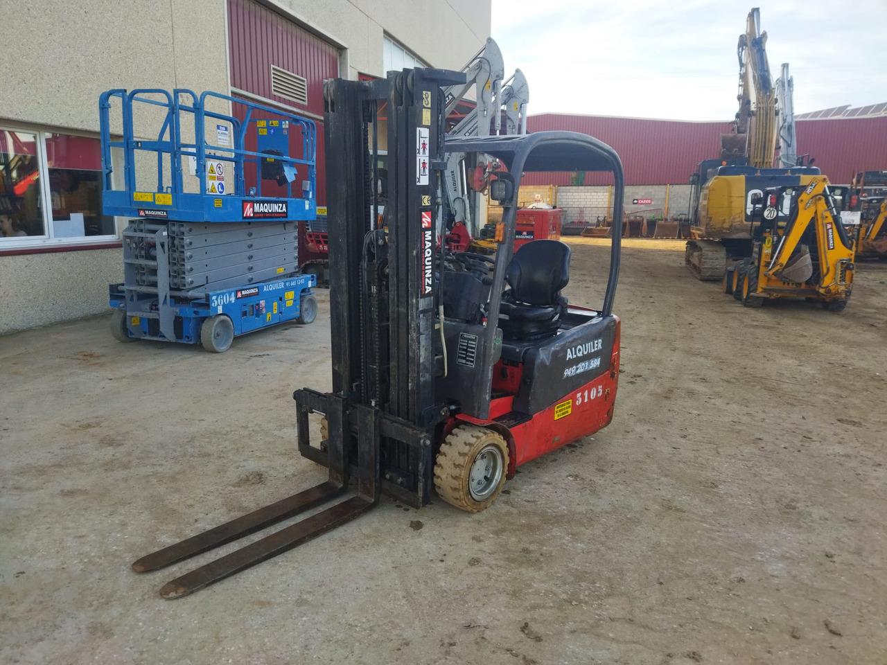 MANITOU ME320 - Электропогрузчик: фото 1 MANITOU ME320 - Электропогрузчик: фото 1