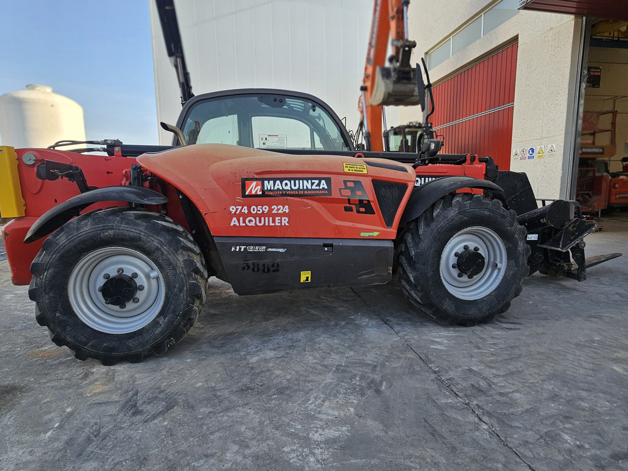 MANITOU MT1335 EASY 75D - Телескопический погрузчик: фото 2 MANITOU MT1335 EASY 75D - Телескопический погрузчик: фото 2