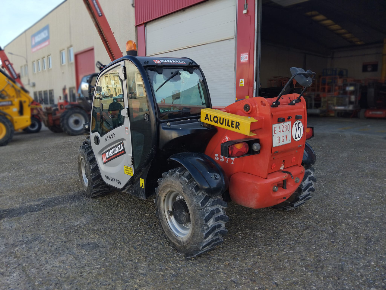 Телескопический погрузчик MANITOU MT625 H EASY: фото 7