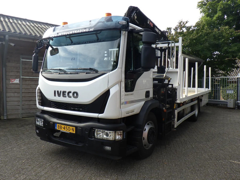 Iveco EuroCargo 140 250 / 6 cilinder / Manual / Bladgeveerd / Hiab X-HIDUO 158 / Radiografisch / Drilling / Winch - Автоманипулятор: фото 1 Iveco EuroCargo 140 250 / 6 cilinder / Manual / Bladgeveerd / Hiab X-HIDUO 158 / Radiografisch / Drilling / Winch - Автоманипулятор: фото 1
