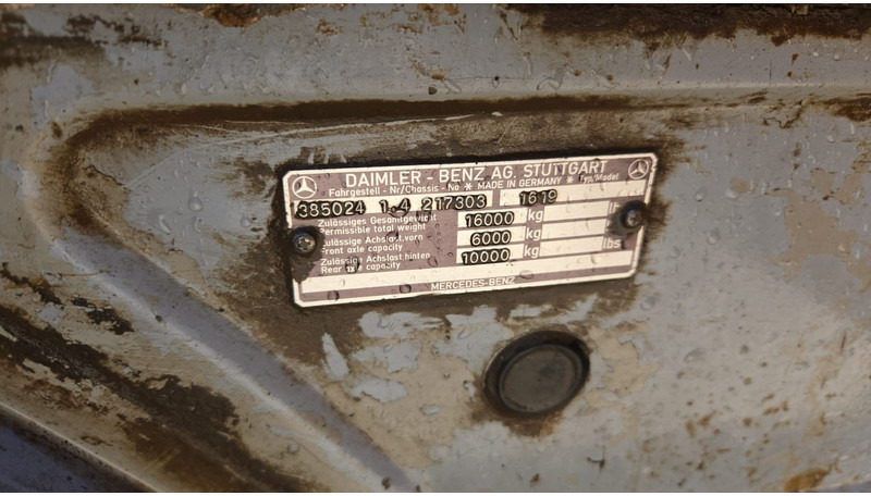 Грузовик-цистерна Mercedes-Benz SK 1619 (12.400L / GERMAN TRUCK / CAMION ALLEMAGNE / LAMES / GRAND PONT / V6): фото 13