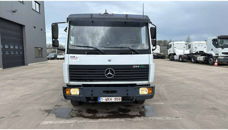 Mercedes-Benz SK 814 (BELGIAN TRUCK / HOOK / PERFECT CONDITION !!! / WITH CONTAINER / 363000 KM !!!! ) - Крюковой мультилифт: фото 3 Mercedes-Benz SK 814 (BELGIAN TRUCK / HOOK / PERFECT CONDITION !!! / WITH CONTAINER / 363000 KM !!!! ) - Крюковой мультилифт: фото 3