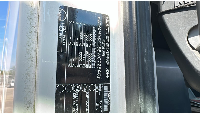 Тягач MAN TGA 18.430 (BOITE MANUELLE / MANUAL GEARBOX): фото 18
