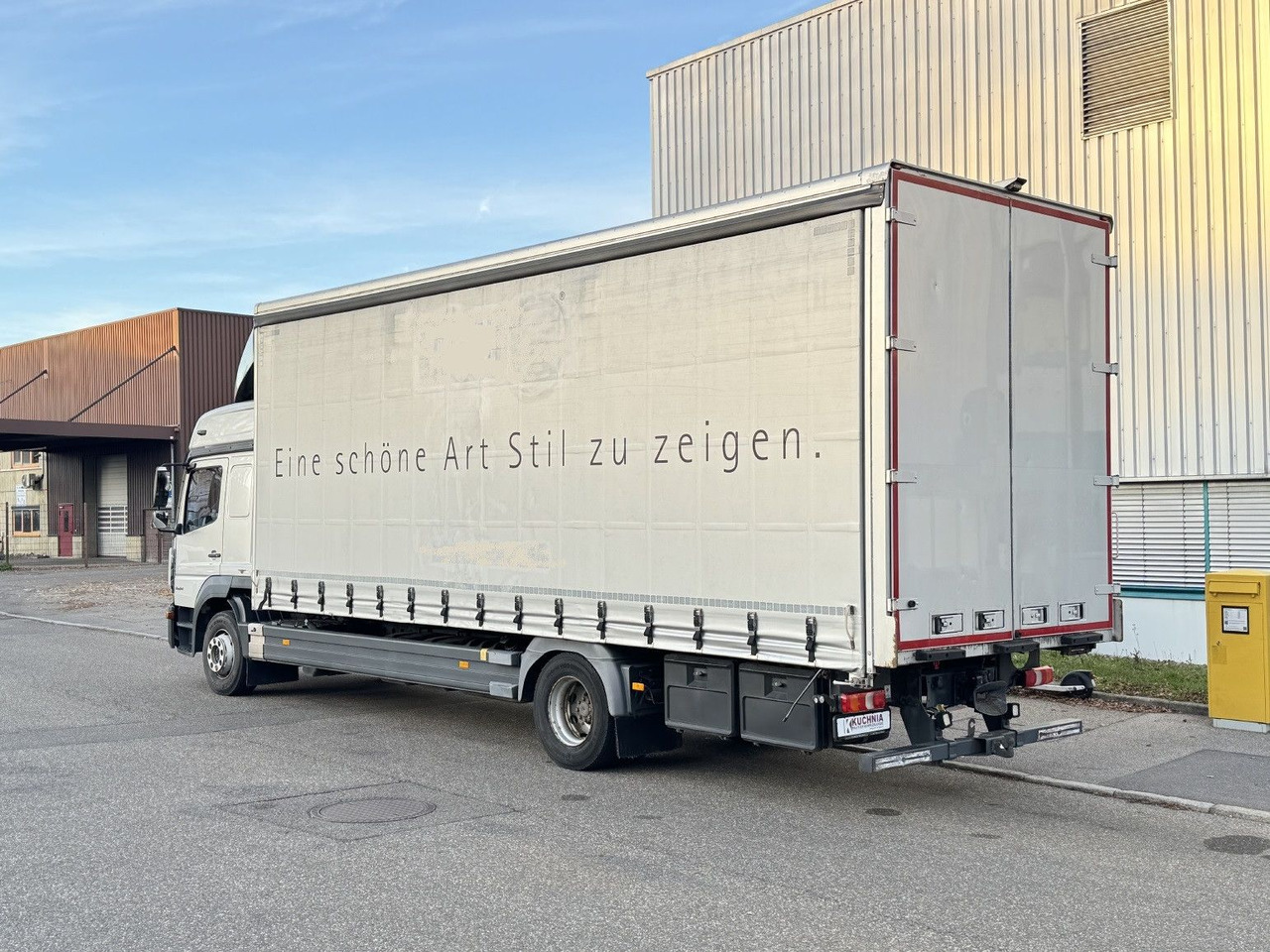 Mercedes-Benz Atego 1524 Alu-Koffer Schiebeplane Gr.Haus ATM - Грузовик с закрытым кузовом: фото 5 Mercedes-Benz Atego 1524 Alu-Koffer Schiebeplane Gr.Haus ATM - Грузовик с закрытым кузовом: фото 5