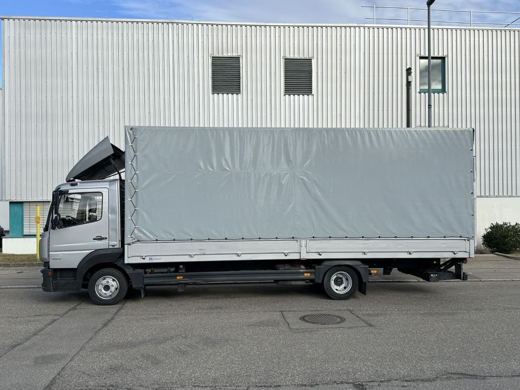 Mercedes-Benz Atego 823L Pritsche 7,2m LBW Klima Automatik - Тентованный фургон: фото 4 Mercedes-Benz Atego 823L Pritsche 7,2m LBW Klima Automatik - Тентованный фургон: фото 4