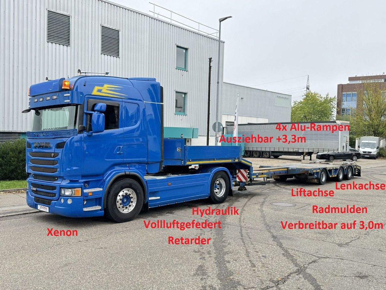 Scania R 480 Retarder Alcoa Schalter TOP Vollluft - Тягач: фото 2 Scania R 480 Retarder Alcoa Schalter TOP Vollluft - Тягач: фото 2