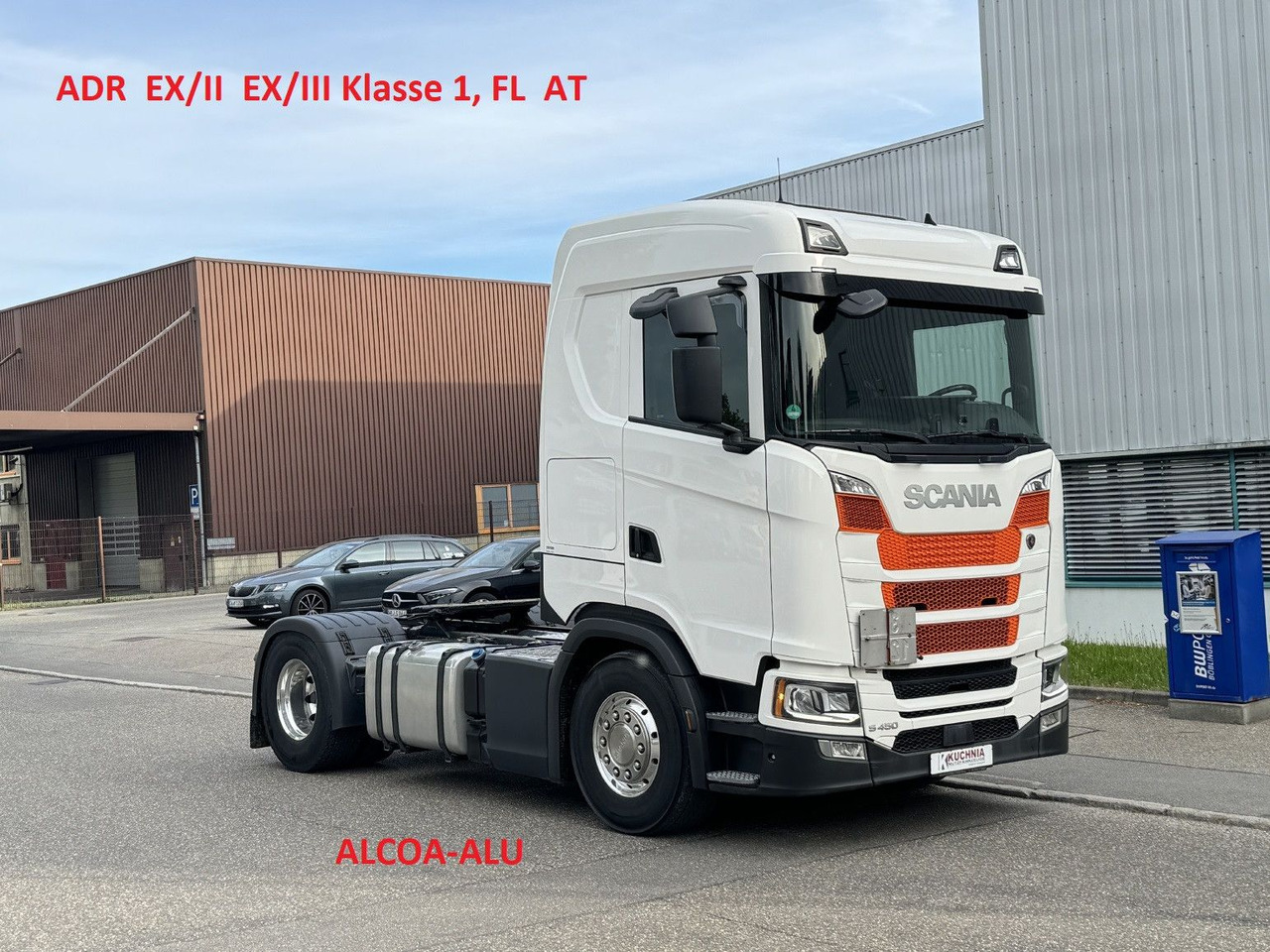 Scania S 450 ADR FL AT EX/II EX/III Retarder Alcoa TOP - Тягач: фото 1 Scania S 450 ADR FL AT EX/II EX/III Retarder Alcoa TOP - Тягач: фото 1