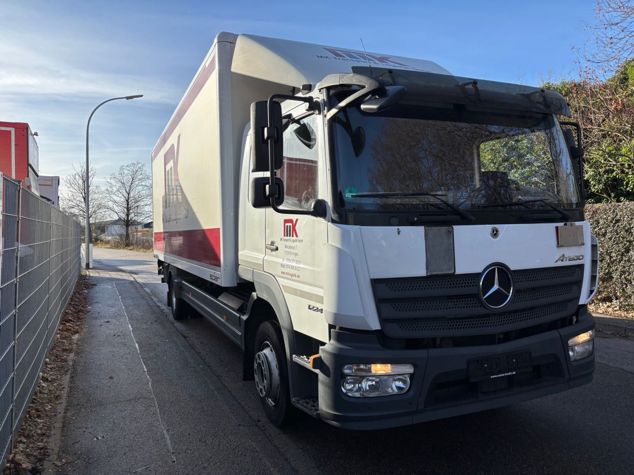 Mercedes-Benz Atego III 1224L, Euro-6, Klima, LBW - Грузовик с закрытым кузовом: фото 3 Mercedes-Benz Atego III 1224L, Euro-6, Klima, LBW - Грузовик с закрытым кузовом: фото 3