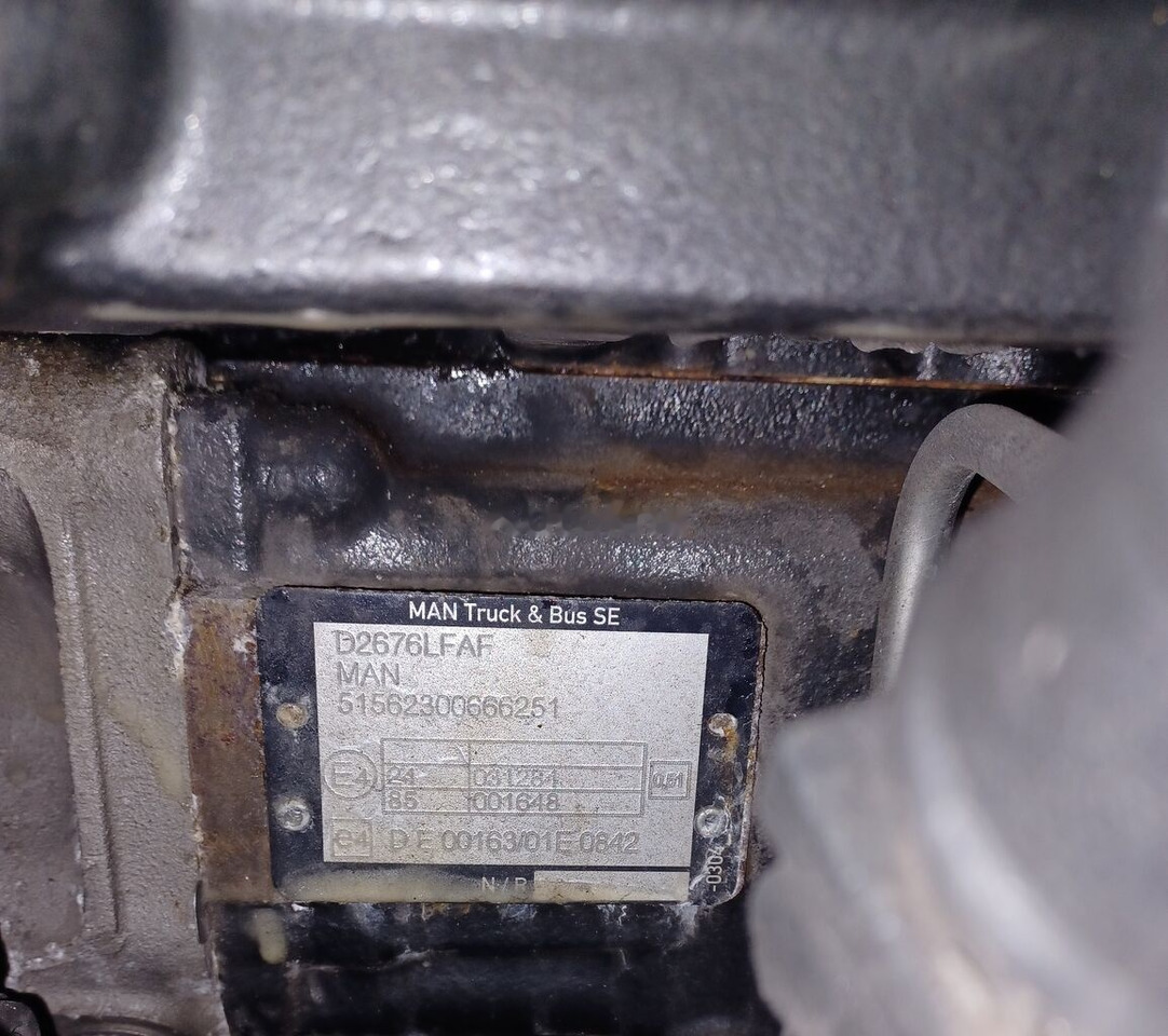 MAN D2676LFAF - Двигатель для Грузовиков: фото 5 MAN D2676LFAF - Двигатель для Грузовиков: фото 5