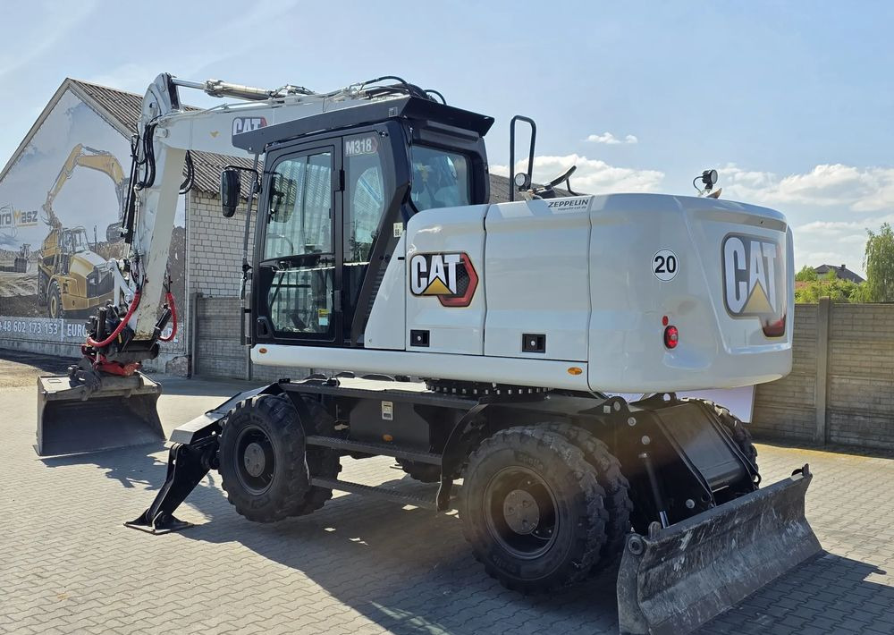 Caterpillar 318, 2021 ROK, 2200 MTH, ROTOTILT R5 - Колёсный экскаватор: фото 4 Caterpillar 318, 2021 ROK, 2200 MTH, ROTOTILT R5 - Колёсный экскаватор: фото 4