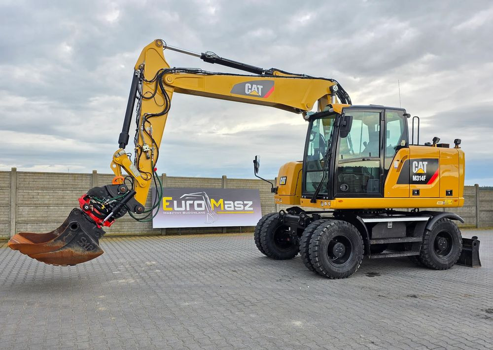 Caterpillar M314F, 2016 ROK, GŁOWICA ROTOTILT, 4400 MTH - Колёсный экскаватор: фото 1 Caterpillar M314F, 2016 ROK, GŁOWICA ROTOTILT, 4400 MTH - Колёсный экскаватор: фото 1