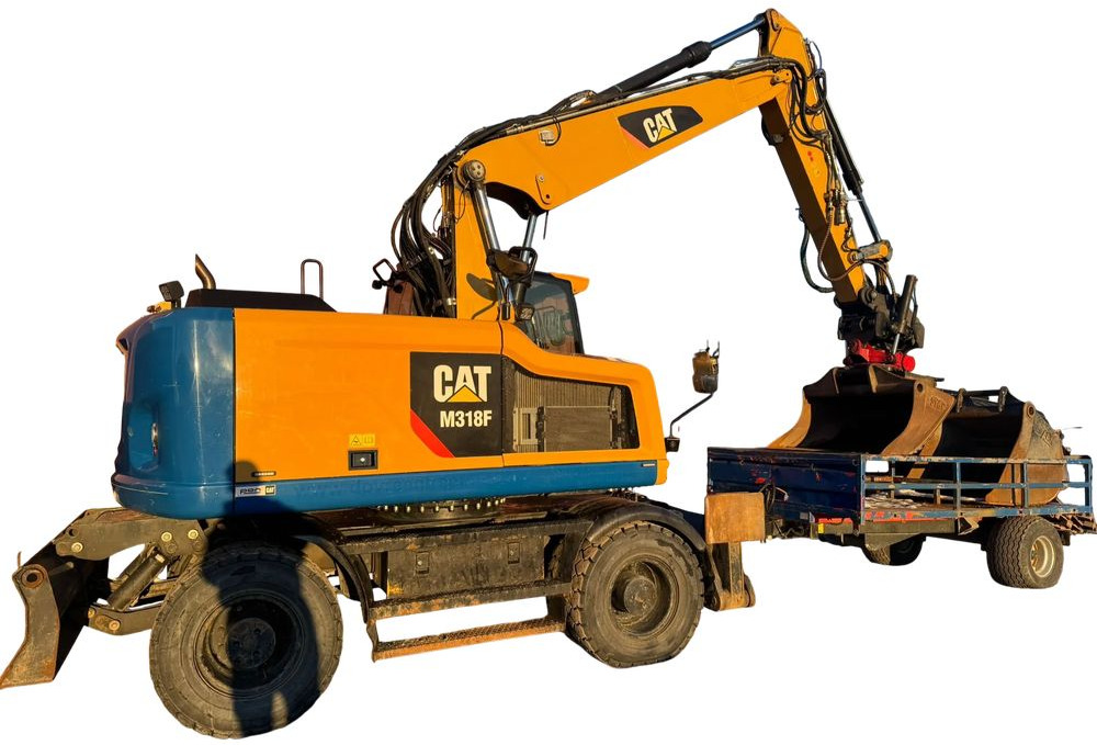 Caterpillar M318F, 2018 ROK, PODPORY + PŁUG, ROTOTILT - Колёсный экскаватор: фото 4 Caterpillar M318F, 2018 ROK, PODPORY + PŁUG, ROTOTILT - Колёсный экскаватор: фото 4