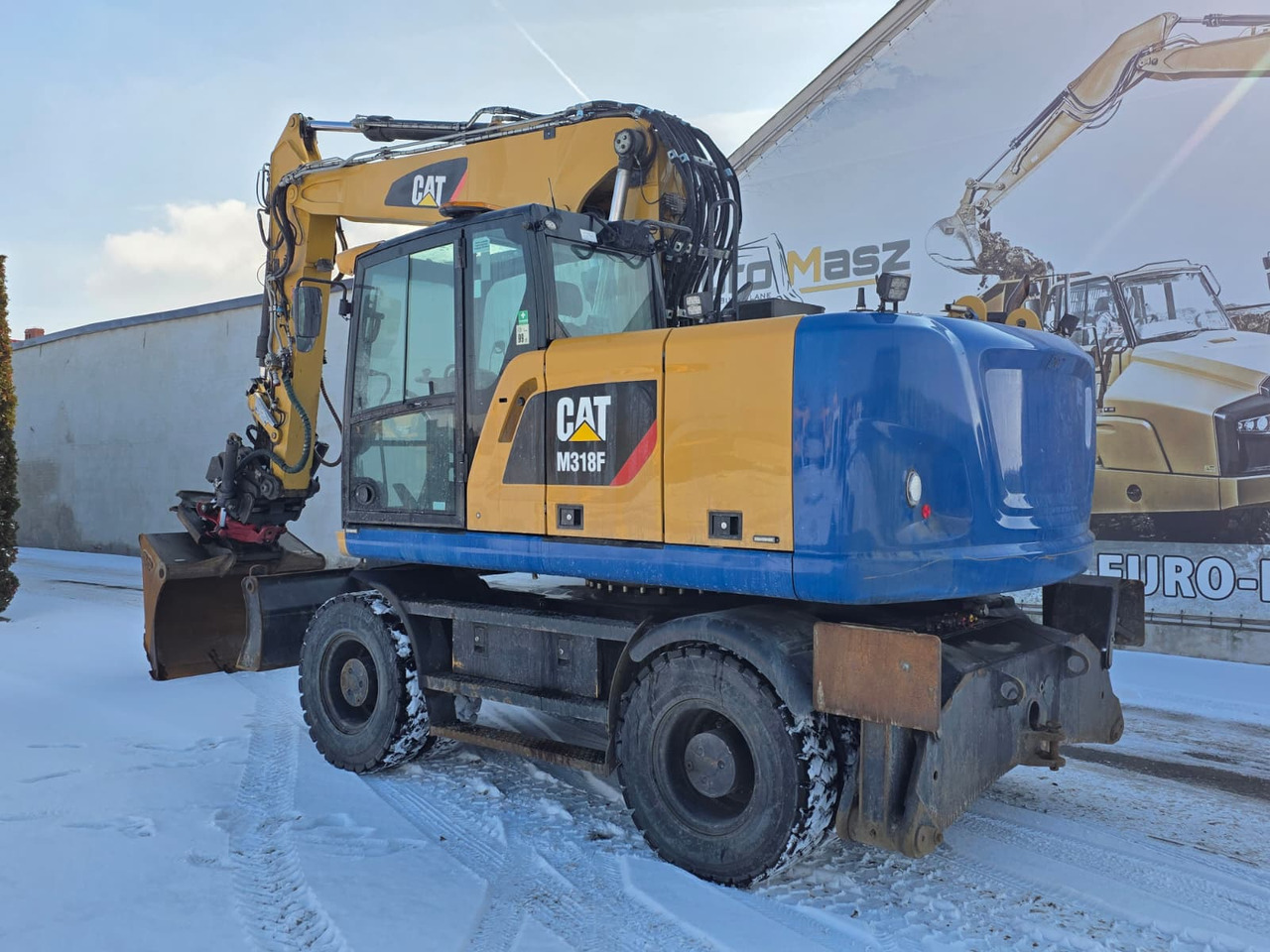 Caterpillar M318F, 2018 ROK, PODPORY + PŁUG, ROTOTILT - Колёсный экскаватор: фото 3 Caterpillar M318F, 2018 ROK, PODPORY + PŁUG, ROTOTILT - Колёсный экскаватор: фото 3