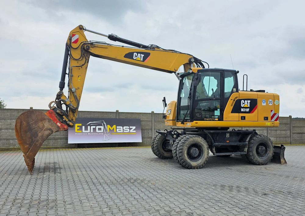 Caterpillar M318F, 2019 ROK, 3700 MOTOGODZIN !!! - Колёсный экскаватор: фото 1 Caterpillar M318F, 2019 ROK, 3700 MOTOGODZIN !!! - Колёсный экскаватор: фото 1